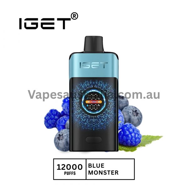 iget one 12000 puffs blue monster iget one 12000 puffs blue monster