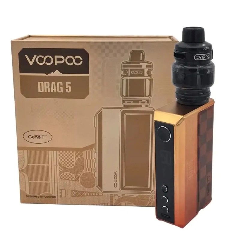 voopoo drag 5 vape mod kit 177w