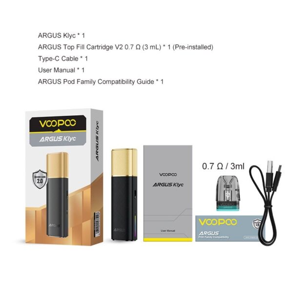 voopoo argus klyc pod kit
