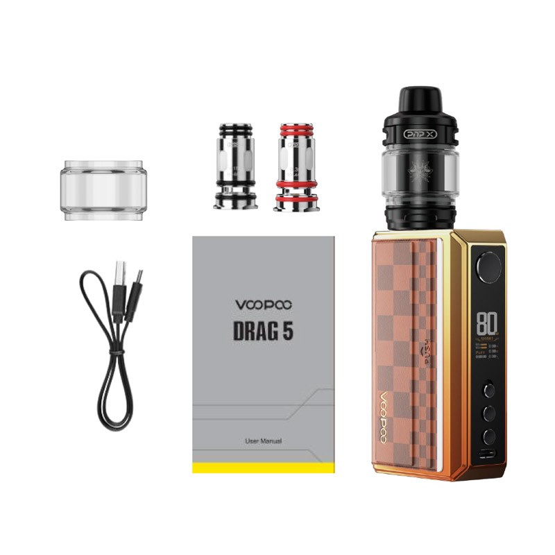 voopoo drag 5 vape mod kit 177w