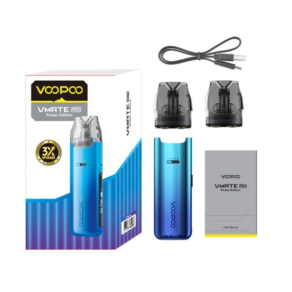 voopoo vmate pro power edition pod kit 900mah 30w