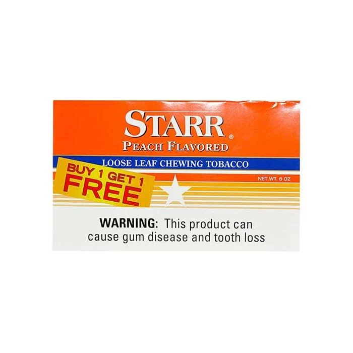starr 6oz loose leaf chewing tobacco 2 pack