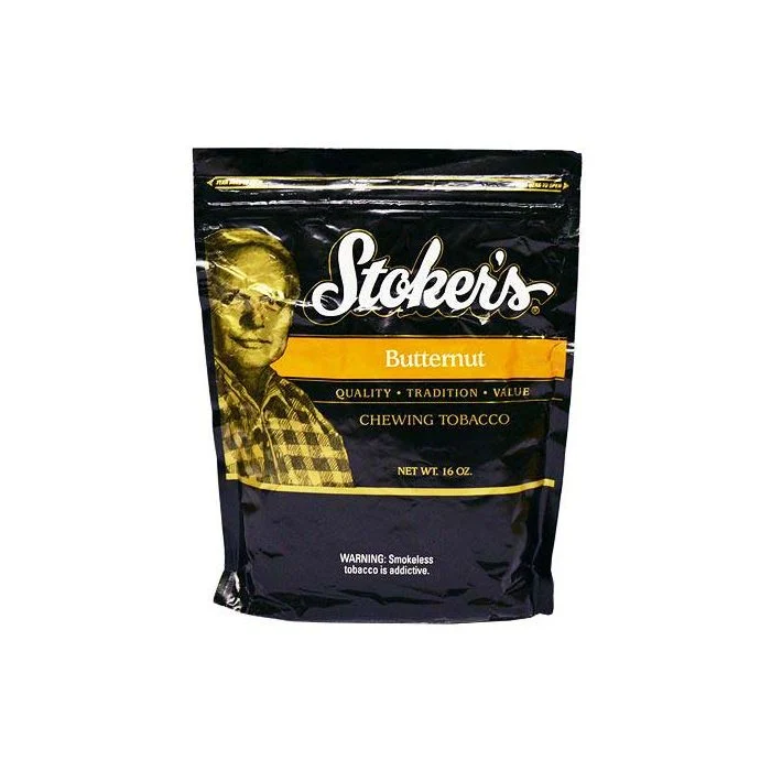 stoker’s butternut 16oz loose leaf chewing tobacco