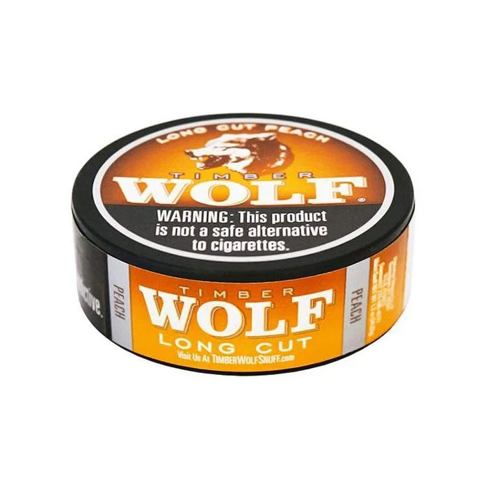 timber wolf peach 1.2oz long cut